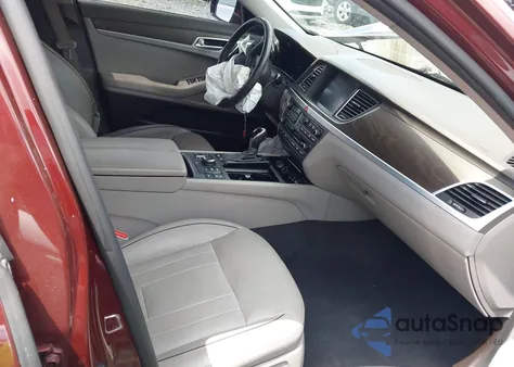 2016 Hyundai Genesis 3.8 from USA, damaged, VIN KMHGN4JE3GU107950